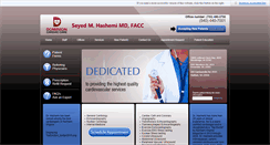 Desktop Screenshot of doctorhashemi.com