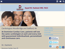 Tablet Screenshot of doctorhashemi.com